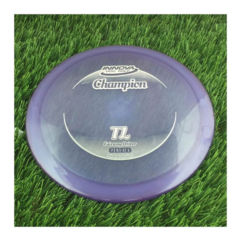 Innova Champion TL with Circle Fade Stock Stamp - 175g - Translucent Purple