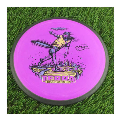 MVP Electron Medium Terra with James Conrad Controlled Rip Special Edition - Art by John Dorn Stamp - 171g - Solid Purple