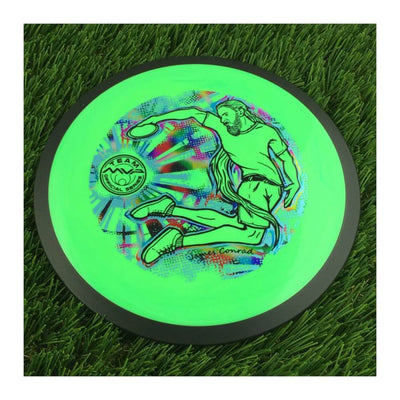 MVP Neutron Zenith with James Conrad Twisty James Team Series 2023 -Art by DoubleRam Design Stamp - 174g - Solid Green