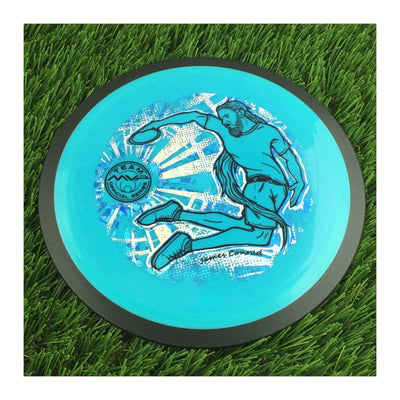 MVP Neutron Zenith with James Conrad Twisty James Team Series 2023 -Art by DoubleRam Design Stamp - 171g - Solid Teal Blue