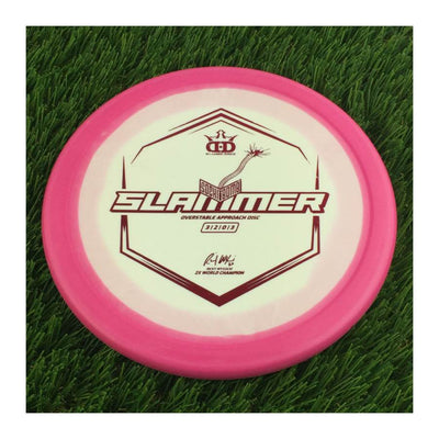 Dynamic Discs Classic Supreme Orbit SockiBomb Slammer with Sockibomb Ignite V1 - Ricky Wysocki 2x World Champion Stamp - 175g - Solid Pink