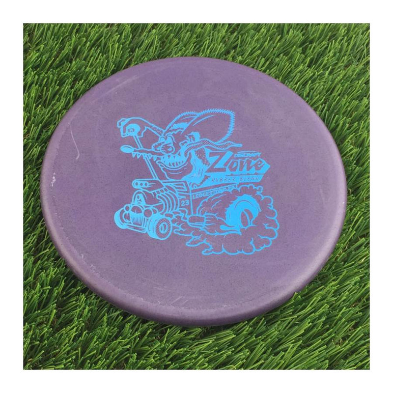 Discraft Jawbreaker/Rubber Blend Zone with 2023 Ledgestone Edition - Wave 1 Stamp - 174g - Solid Plum Purple