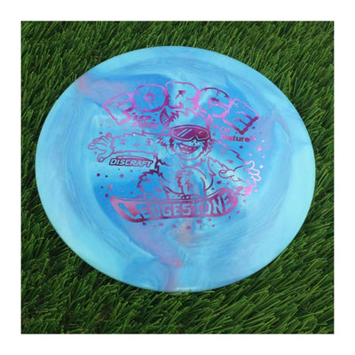 Discraft ESP Swirl Force with 2023 Ledgestone Edition - Wave 1 Stamp - 174g - Solid Blue