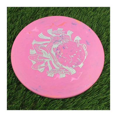 Discraft Jawbreaker Raptor with 2023 Ledgestone Edition - Wave 1 Stamp - 174g - Solid Pink