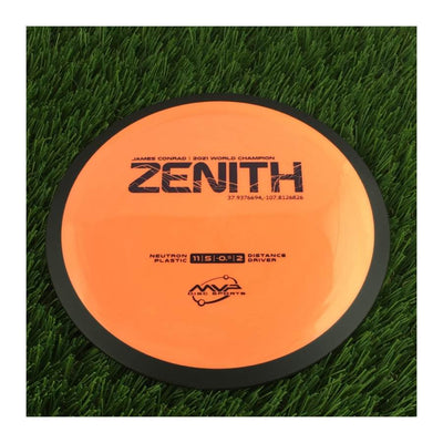 MVP Neutron Zenith with James Conrad | 2021 World Champion Stamp - 168g - Solid Orange