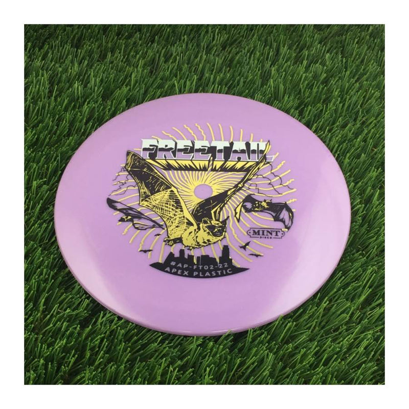 Mint Apex Freetail with Special Edition Austin Nights- Art by Brad Bond Stamp - 174g - Solid Purple