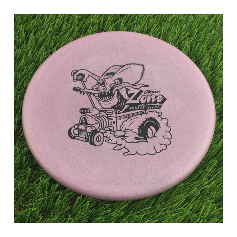 Discraft Jawbreaker/Rubber Blend Zone with 2023 Ledgestone Edition - Wave 1 Stamp - 172g - Solid Dark Pink