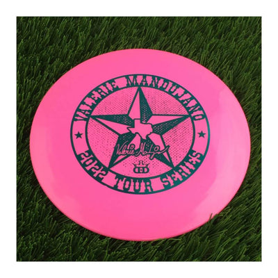 Dynamic Discs Fuzion X-Blend Vandal with Valerie Mandujano - 2022 Tour Series - Texas Star Stamp - 176g - Solid Pink