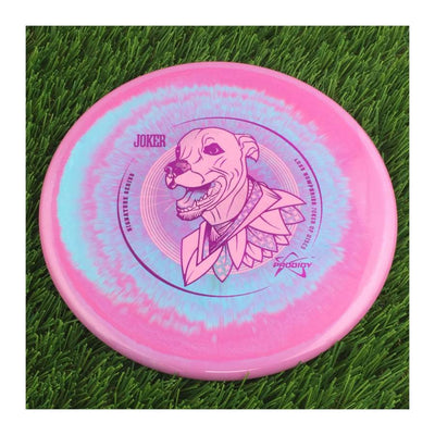 Prodigy 500 Spectrum A5 with Luke Humphries Joker of Discs 2023 Signature Series Stamp - 172g - Solid Pink