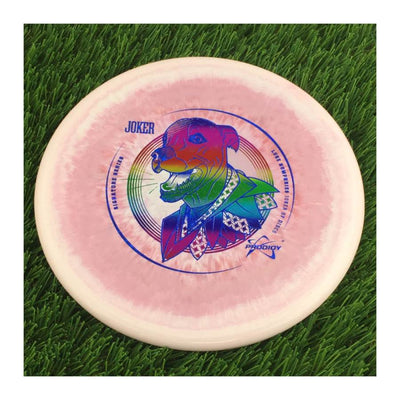 Prodigy 500 Spectrum A5 with Luke Humphries Joker of Discs 2023 Signature Series Stamp - 175g - Solid Pale Pink