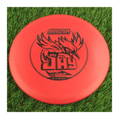 Innova DX Jay with Burst Logo Stock Stamp - 172g - Solid Red