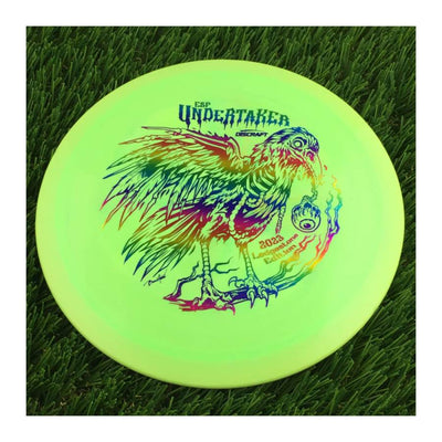 Discraft ESP Undertaker with 2023 Ledgestone Edition - Wave 2 Stamp - 166g - Solid Green