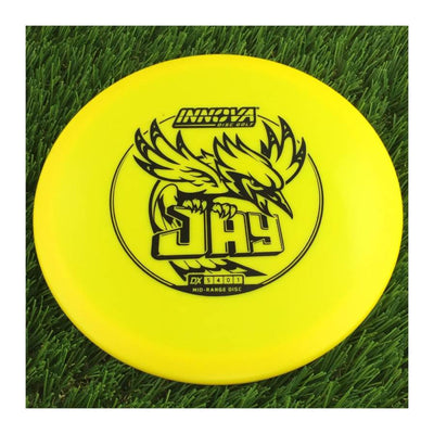 Innova DX Jay with Burst Logo Stock Stamp - 148g - Solid Yellow