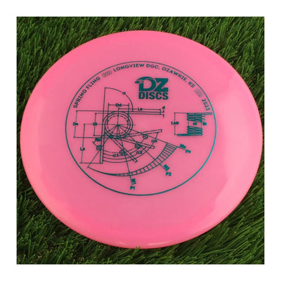 Westside Hybrid Gatekeeper with DZDiscs 2023 Spring Fling - Longview DGC - Ozawkie, KS Stamp - 175g - Solid Pink
