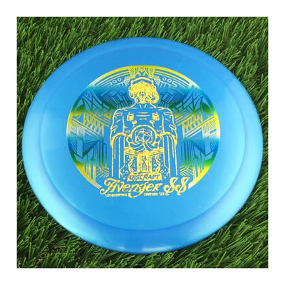 Discraft Big Z Collection Avenger SS with 2023 Ledgestone Edition - Wave 2 Stamp - 174g - Solid Blue