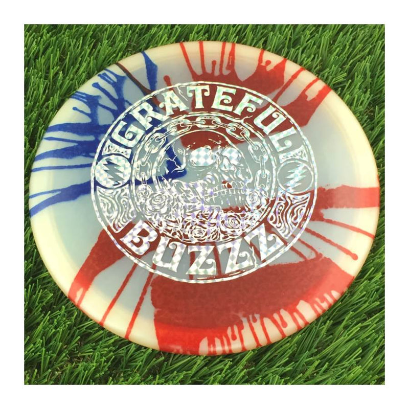 Discraft Elite Z Fly-Dyed Buzzz with 2023 Ledgestone Edition - Wave 2 Stamp - 180g - Translucent Dyed