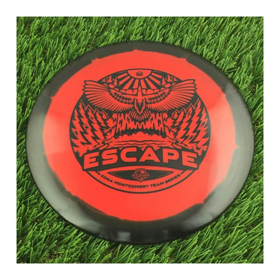 Dynamic Discs Fuzion Orbit Escape with Kona Montgomery Eagle Wings Team Series 2023 Stamp - 175g - Solid Red