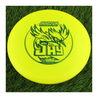 Innova DX Jay with Burst Logo Stock Stamp - 166g - Solid Yellow
