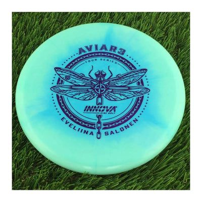 Innova Halo Star Color Glow Aviar3 with Eveliina Salonen Tour Series 2023 Stamp - 175g - Solid Blue