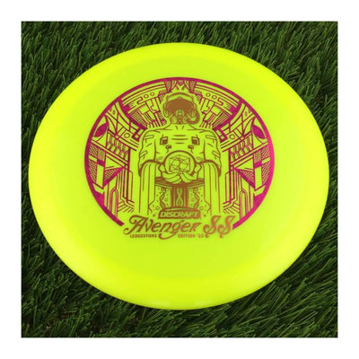 Discraft Big Z Collection Avenger SS with 2023 Ledgestone Edition - Wave 2 Stamp - 174g - Solid Yellow