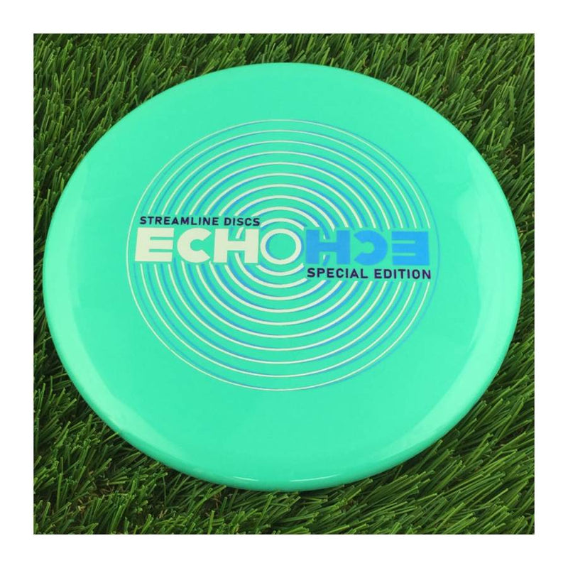 Streamline Neutron - Streamline Echo with Special Edition Echo Art by DoubleRam Design Stamp - 169g - Solid Teal Green