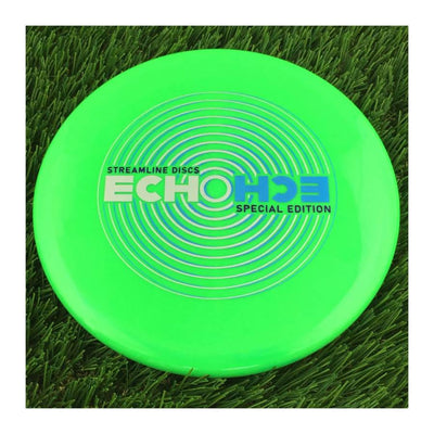 Streamline Neutron - Streamline Echo with Special Edition Echo Art by DoubleRam Design Stamp - 179g - Solid Green