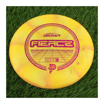 Discraft Swirl Fierce with PP Logo Stock Stamp Stamp - 174g - Solid Yellow