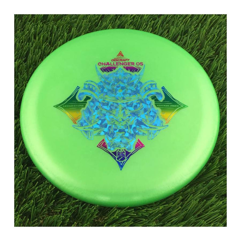 Discraft Big Z Collection Challenger OS with 2023 Ledgestone Edition - Wave 2 Stamp - 169g - Solid Green