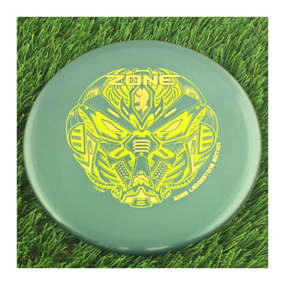 Discraft Elite Z Color Shift Zone with 2023 Ledgestone Edition - Wave 3 Stamp - 174g - Translucent Green