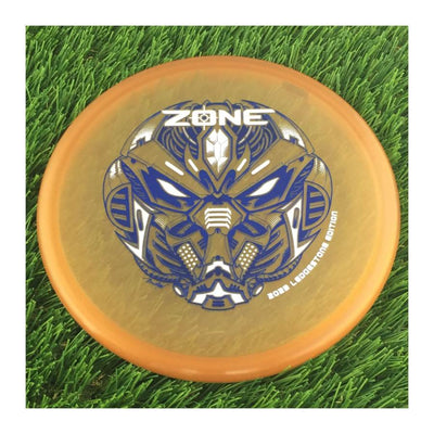 Discraft Elite Z Color Shift Zone with 2023 Ledgestone Edition - Wave 3 Stamp - 174g - Translucent Orange