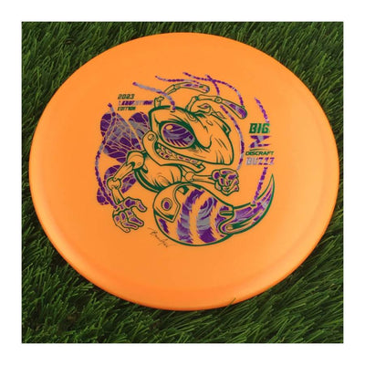 Discraft Big Z Collection Buzzz with 2023 Ledgestone Edition - Wave 3 Stamp - 177g - Solid Light Orange