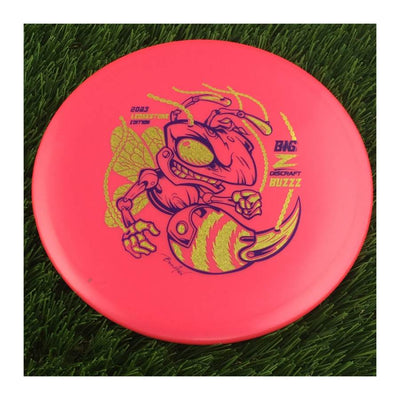 Discraft Big Z Collection Buzzz with 2023 Ledgestone Edition - Wave 3 Stamp - 176g - Solid Pink