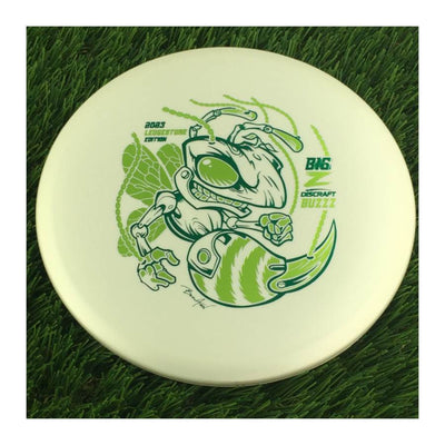 Discraft Big Z Collection Buzzz with 2023 Ledgestone Edition - Wave 3 Stamp - 174g - Solid White