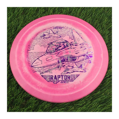 Discraft ESP Lite Sparkle Raptor with 2023 Ledgestone Edition - Wave 3 Stamp - 169g - Solid Pink