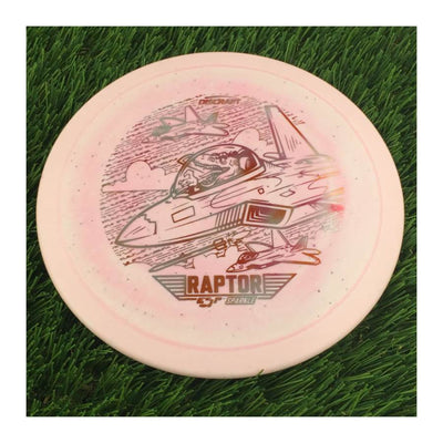 Discraft ESP Lite Sparkle Raptor with 2023 Ledgestone Edition - Wave 3 Stamp - 166g - Solid Pastel Pink