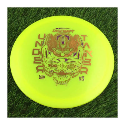 Discraft Big Z Collection Undertaker with 2023 Ledgestone Edition - Wave 3 Stamp - 172g - Solid Bright Yellow