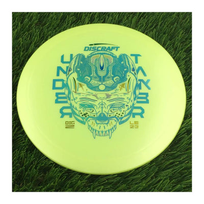 Discraft Big Z Collection Undertaker with 2023 Ledgestone Edition - Wave 3 Stamp - 169g - Solid Muted Green