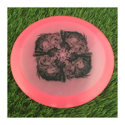 Discraft Glo FLX Heat with 2023 Ledgestone Edition - Wave 3 Stamp - 174g - Translucent Pink