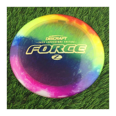 Discraft Elite Z Fly-Dyed Force with 2023 Ledgestone Edition - Wave 3 Stamp - 174g - Translucent Dyed