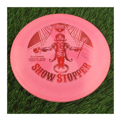 Discmania Swirly S-Line FD with Ella Hansen Signature Series Show Stopper Stamp - 172g - Solid Light Pink