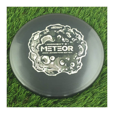 Discraft Elite Z Meteor with 2023 Ledgestone Edition - Wave 3 Stamp - 176g - Translucent Black