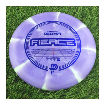 Discraft Swirl Fierce with PP Logo Stock Stamp Stamp - 159g - Solid Purple