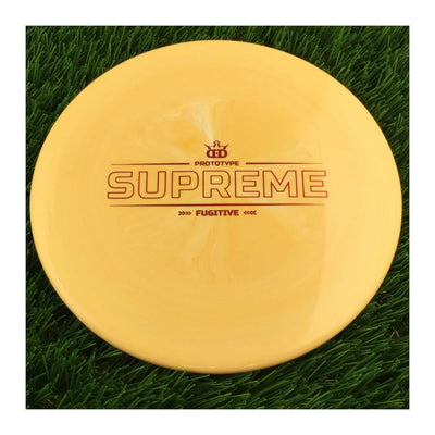 Dynamic Discs Supreme Fugitive Redesigned with Prototype Stamp - 174g - Solid Orange