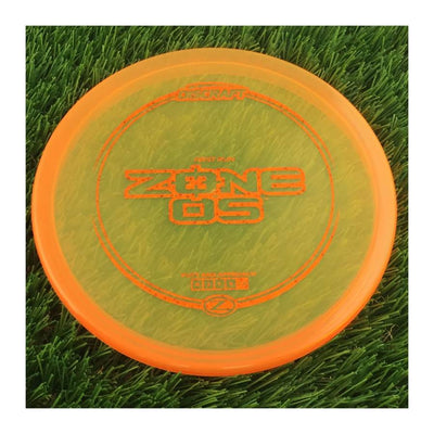 Discraft Elite Z Zone OS with First Run Stamp - 174g - Translucent Orange
