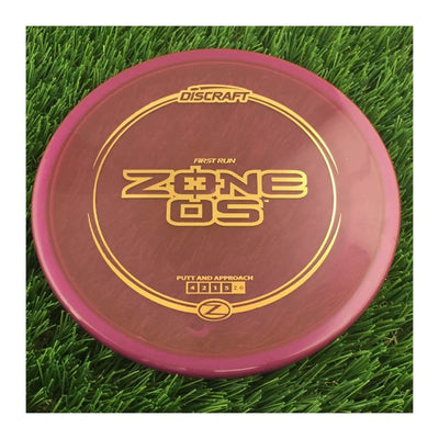 Discraft Elite Z Zone OS with First Run Stamp - 174g - Translucent Purple