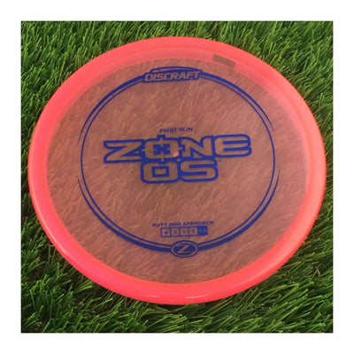 Discraft Elite Z Zone OS with First Run Stamp - 174g - Translucent Pink
