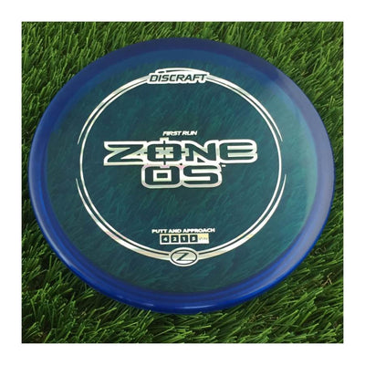 Discraft Elite Z Zone OS with First Run Stamp - 174g - Translucent Blue