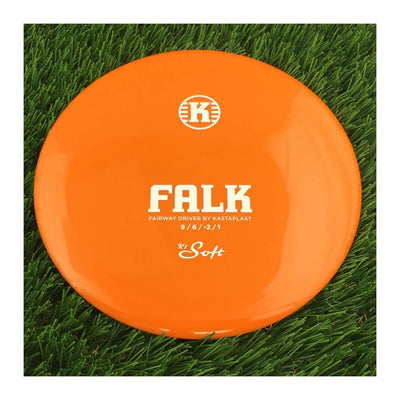 Kastaplast K1 Soft Falk - 174g - Solid Orange