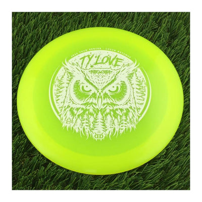 Dynamic Discs Lucid Getaway with Ty Love Owl Team Series 2023 Stamp - 173g - Translucent Yellow