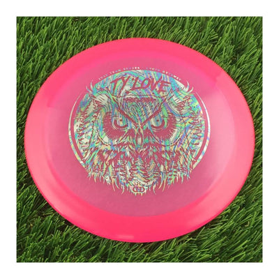 Dynamic Discs Lucid Getaway with Ty Love Owl Team Series 2023 Stamp - 173g - Translucent Pink